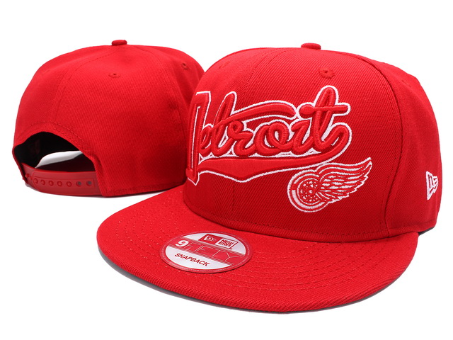 NHL Detroit Red Wings Hat NU05